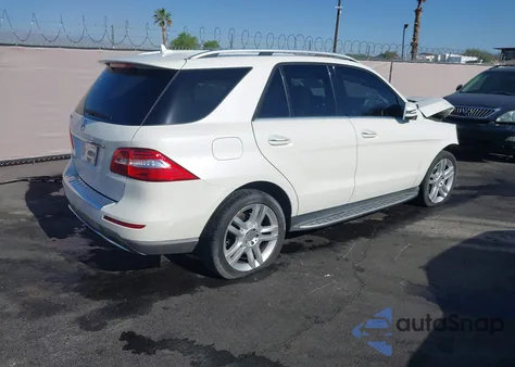 2014 Mercedes-Benz Ml 350 z USA, uszkodzony, nr VIN 4JGDA5JB8EA298595